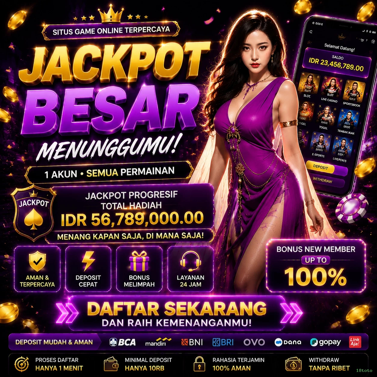 Mengulas Keunggulan Permainan di Situs 18toto